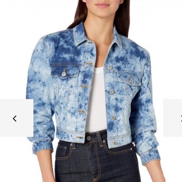 Tie-Dye Denim Jacket - Picture 5 of 7